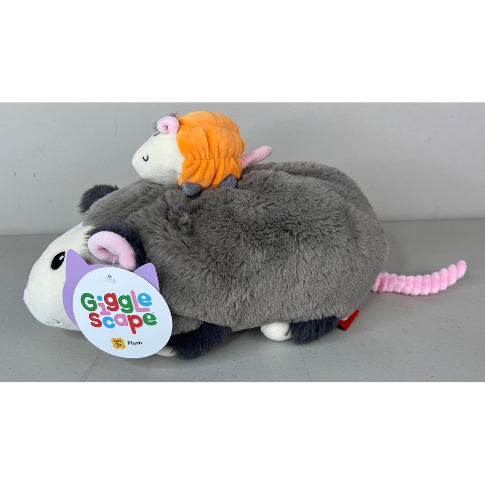 NEW 2026‎ Gigglescape Opossum Pumpkin Mouse Plush Halloween Stuffed Toy